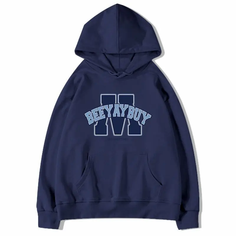 

Y2k Letter Design Print Cotton Hoodies Men's Sweatshirt Spring Autumn New American Retro Thick Man Hoodie Pullover Streetwear