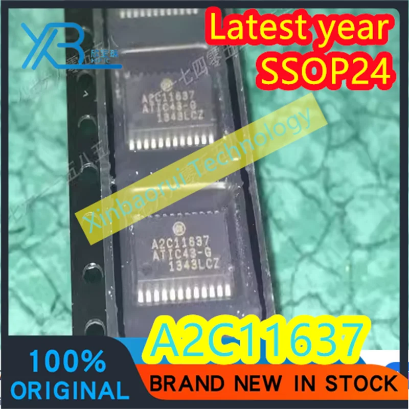 

(2/20pieces) A2C11637 ATIC43-G SSOP24 Brand new genuine car computer board IC chip 100% brand new spot genuine electronics