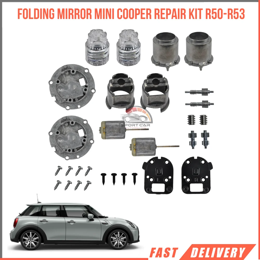 

For Folding Mirror Mini Cooper Repair Kit R50-R53 High Quality Satisfaction Fast Shipping