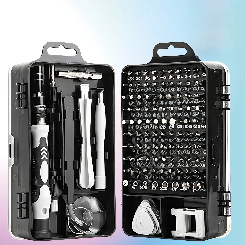 Electronics Screwdriver Set, 115 in 1 Precision Screwdriver Tools, Nut Driver, Ferramentas