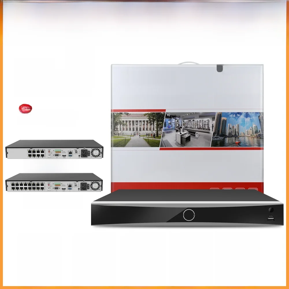 Hikvision 4K Nvr DS-7608NXI-I2/8P/S DS-7616NXI-I2/16P/S 8ch 16ch Poe Poort Acusense Gezichtsherkenning Netwerk Videorecorder - afbeelding 2