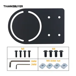 Simplayer 8mm SIM Racing Shifter Mount Shifter Mounting Plate for Fanatec ClubSport Shifter Cockpit