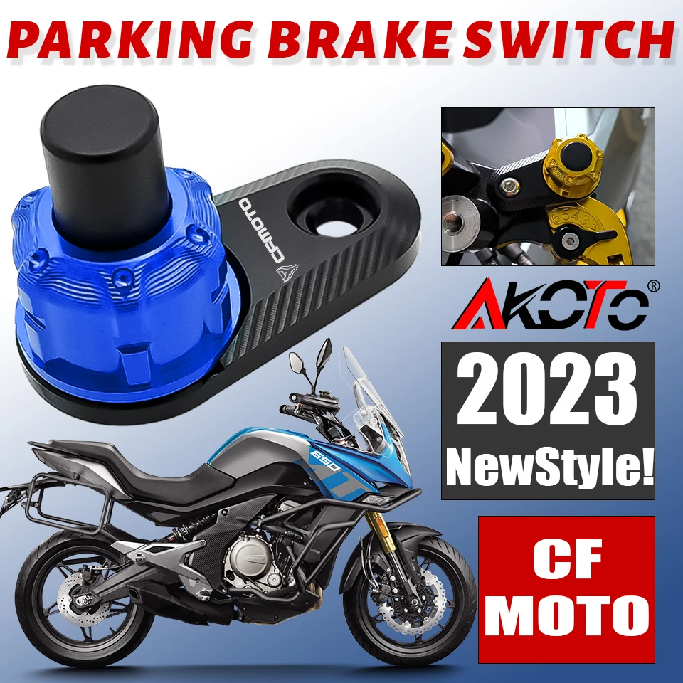 For CFMOTO 650MT 800MT 650NK MT650 650 NK 800 MT 400 GT Motorcycle Accessories Parking Brake Switch Control Lock Ramp Braking