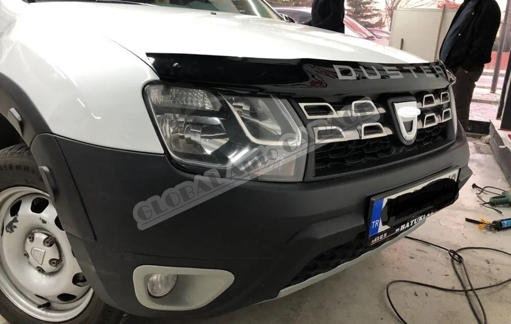 Na Dacia Duster 2009-2023 osłona przed owadami osłona przed maską osłony przed akcesorium samochodowe samochodu akcesoria do stylizacji samochodu