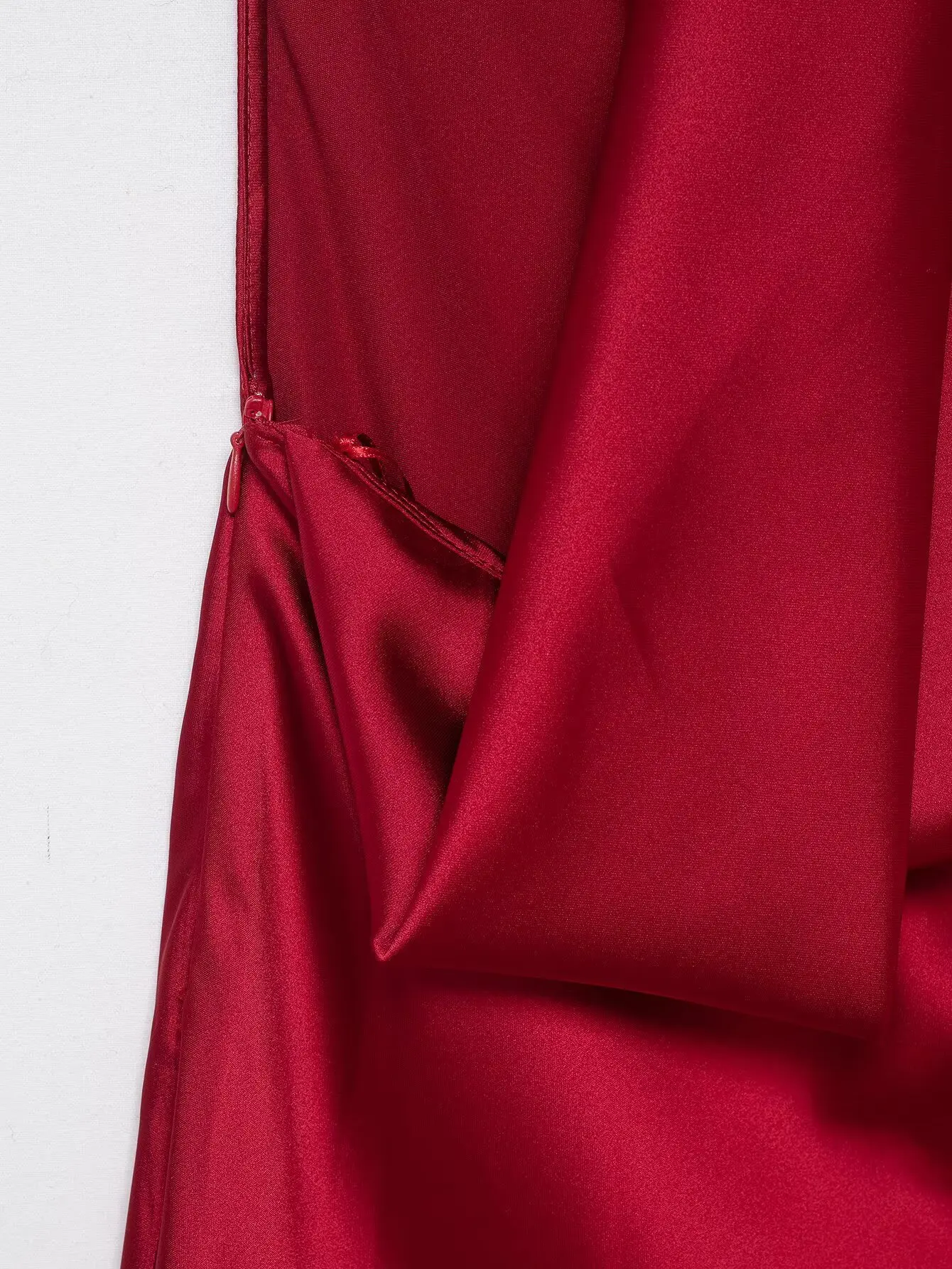 امرأة الصيف موضة بلا أكمام مثير عارية الذراعين الرسن طوق الحرير الساتان الملمس فستان طويل أنثى أنيقة شيك مأدبة فستان #6