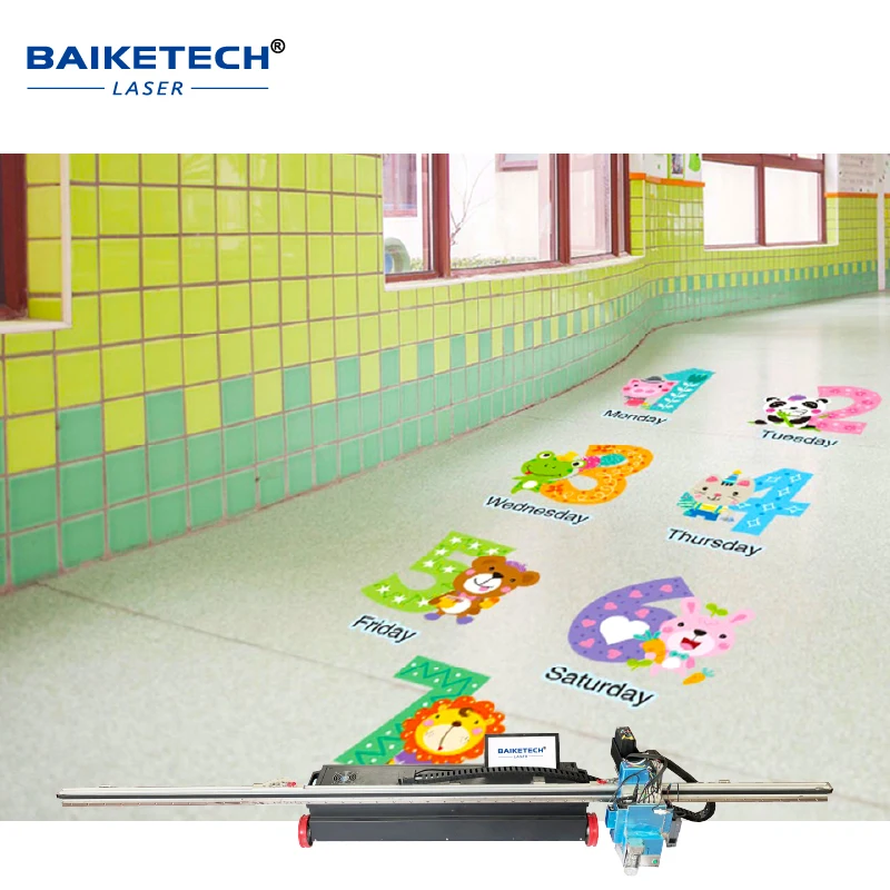 TH-GW128F أفضل بيع آلة طابعة أرضية ثلاثية الأبعاد آلات طلاء الجدران البر الرئيسى للصين Ce