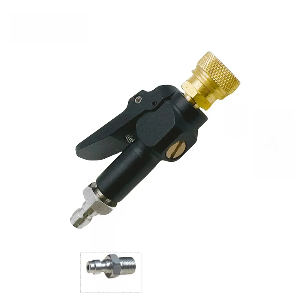 Nowy czarny adapter do szybkiego napełniania 300 barów — 2
