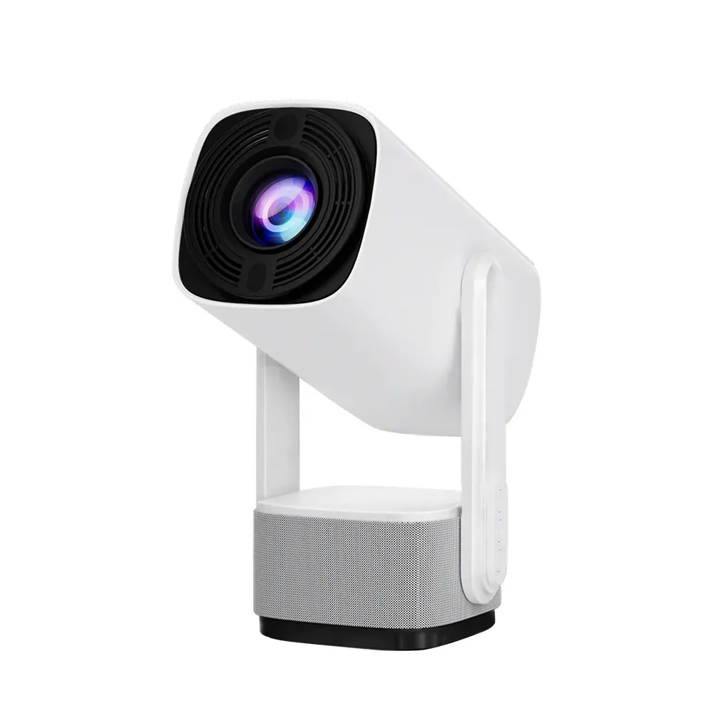 Ayisa A2PTZ 720P HD Android Projector, Portable with Upgraded WiFi 5/6 and Stand, Works with TV Stick, Smartphone, HDMI, USB