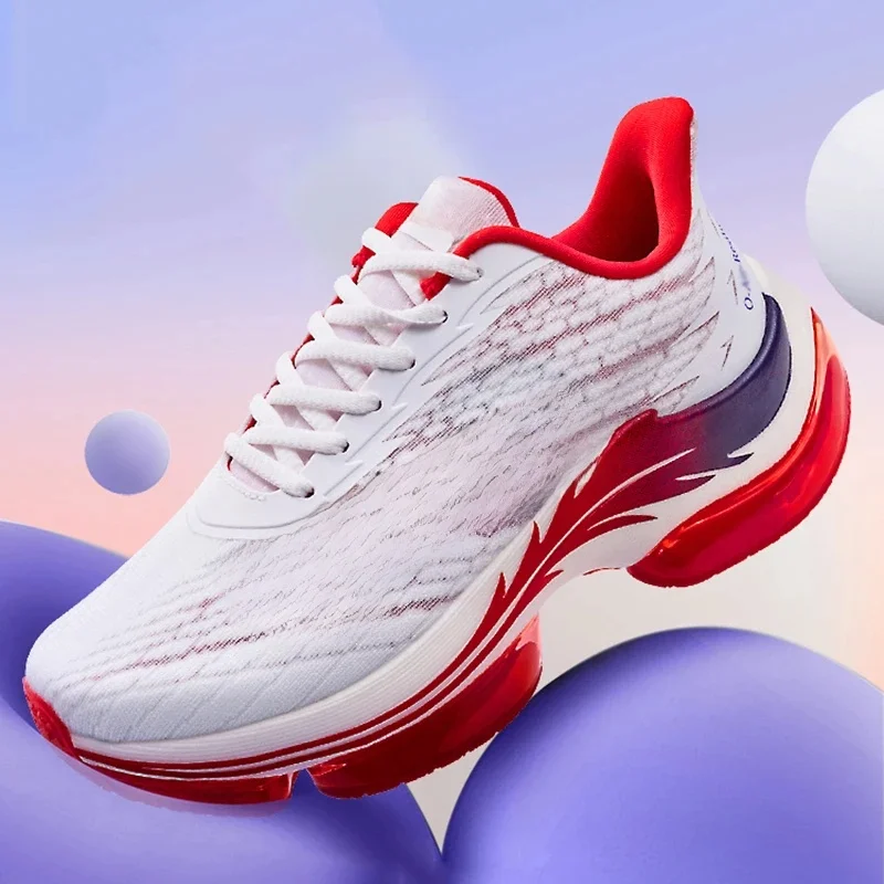 ONEMIX Buty do biegania z poduszką powietrzną dla kobiet Letnie, lekkie, siateczkowe, oddychające trampki Outdoor Fitness Buty sportowe — zdjęcie 2