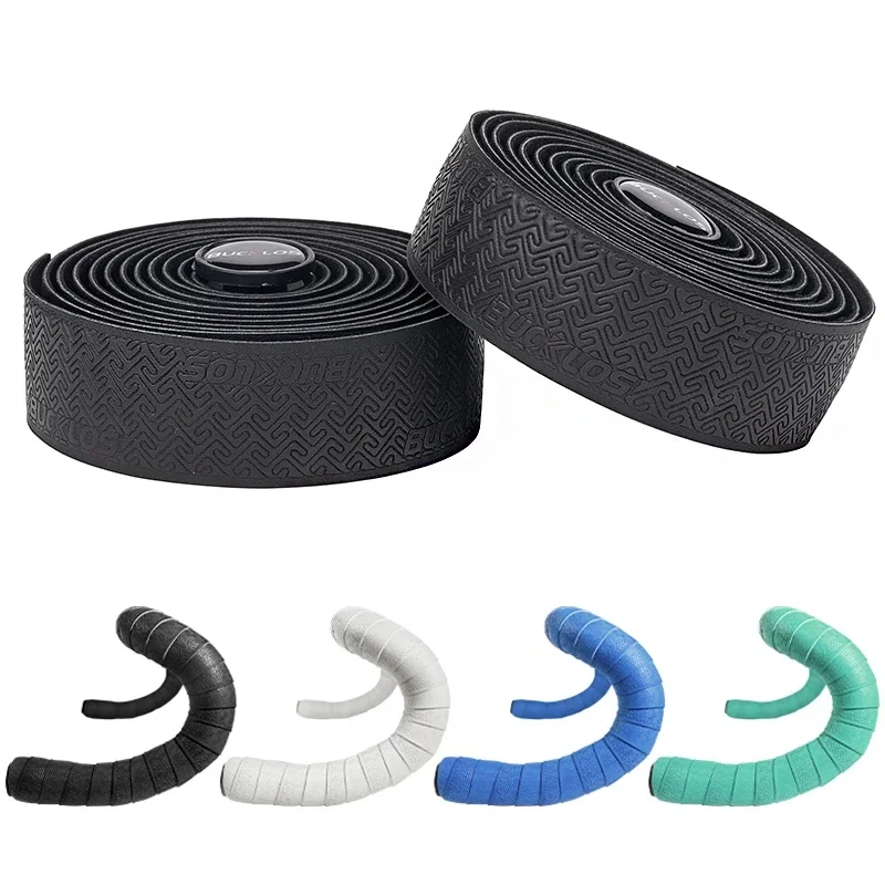 AliExpress BUCKLOS Road Bike Handlebar Tape Anti Slip Bicycle Handle Cover Soft Shock Absorbing Racing Gravel Cycling Bar Tapes Wrap Strap