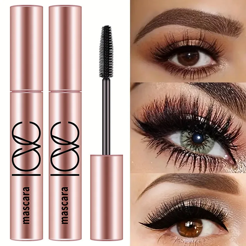 1 個黒マスカラまつげマスカラシルキーまつげ延長まつげメイク防水マスカラボリュームアイ化粧品
