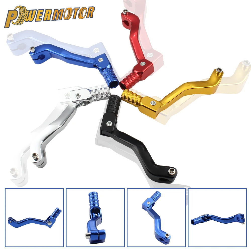 

Motorcycle Gear Shift Lever Pedal CNC Aluminum Folding for ZONGSHEN NC250 Short Style Water-cooled Engine Dirt Bike Motocross