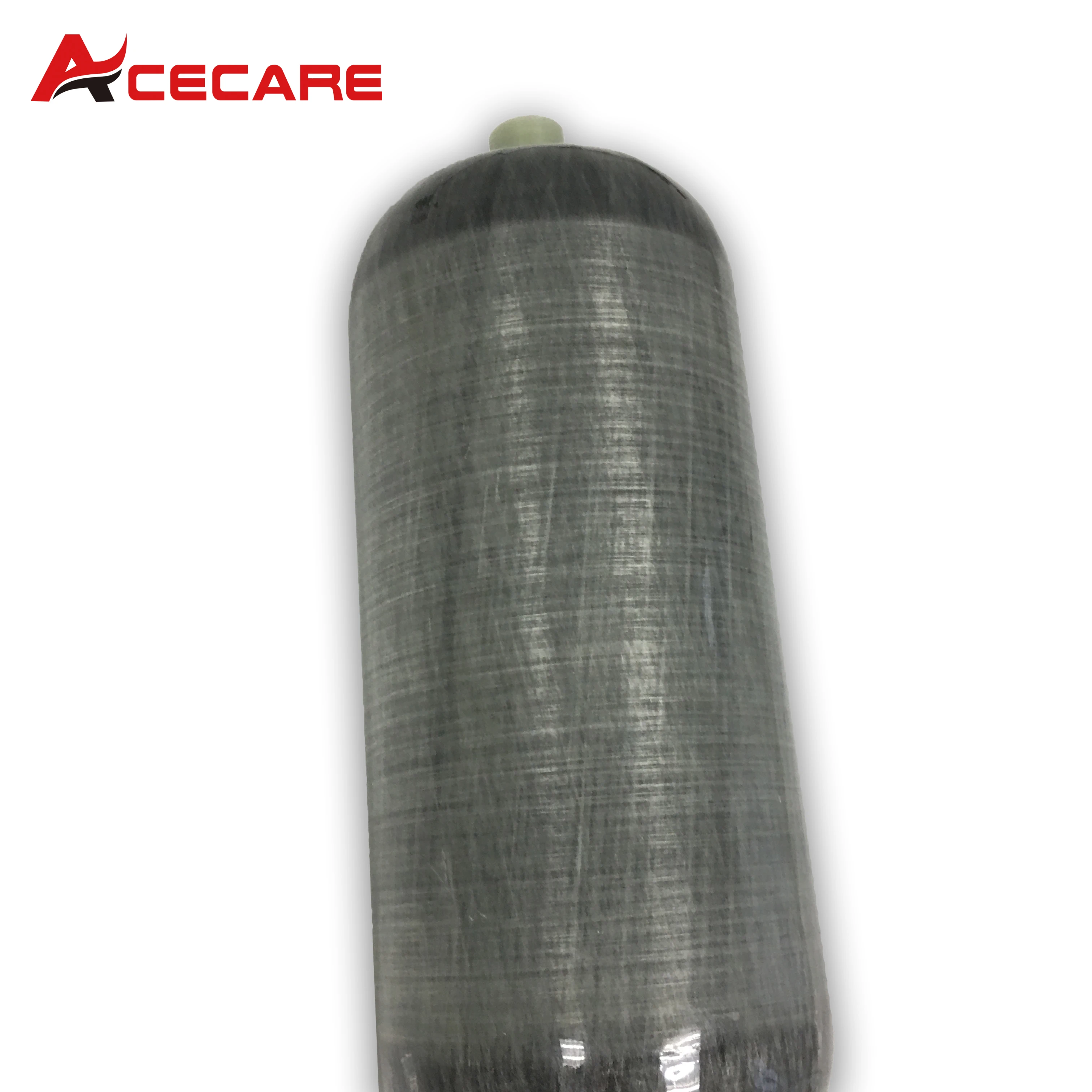 Acecare กระบอกคาร์บอนไฟเบอร์12L CE hPa สำหรับดำน้ำขวด300Bar 4500Psi สำหรับดำน้ำและความปลอดภัยจากอัคคีภัย