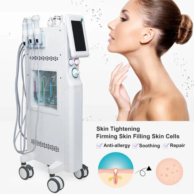 

Professional Microdermabrasion 6 in 1 Water Oxygen Skin Care Deep Cleaning Hydra Dermabrasion Facial Machine Water Aqua Peeling