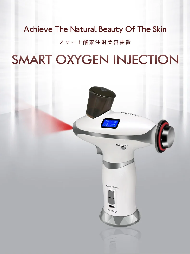 2025 New Product Dropshipping Face Skin Moisturizer Facial Instrument Oxygen Injection