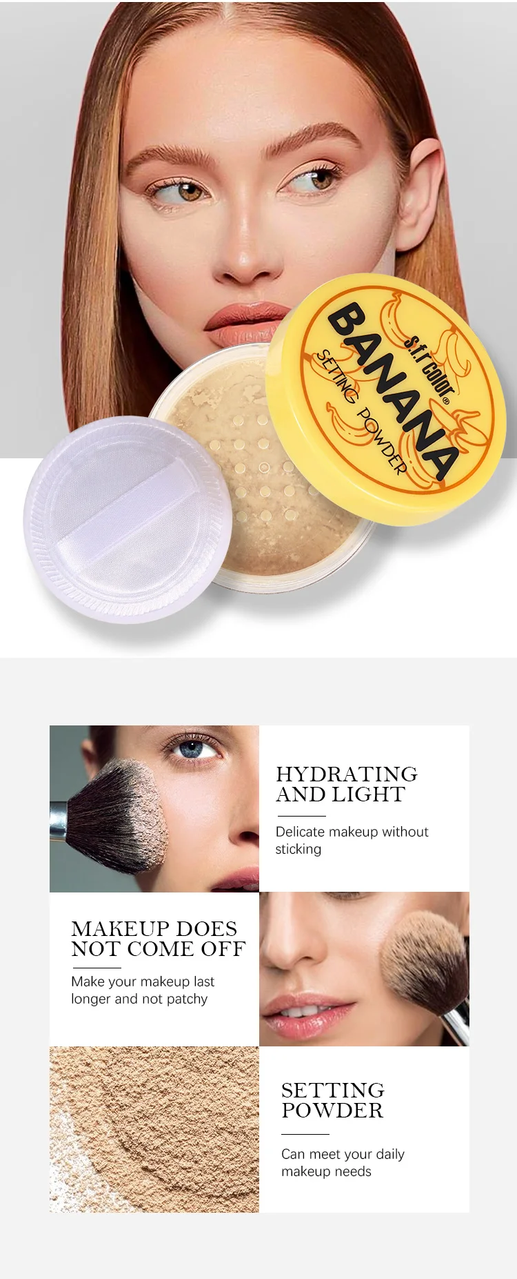 S.f.r Color Banana Loose Setting Powder — product detail 6