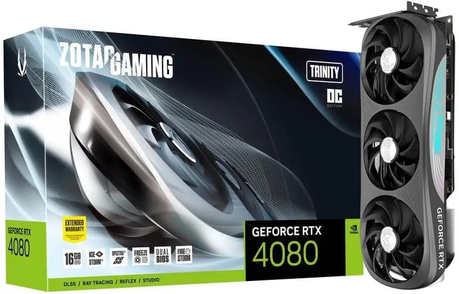 ZOTAC GeForce RTX, Trinity OC, 16GB, GDDR6X