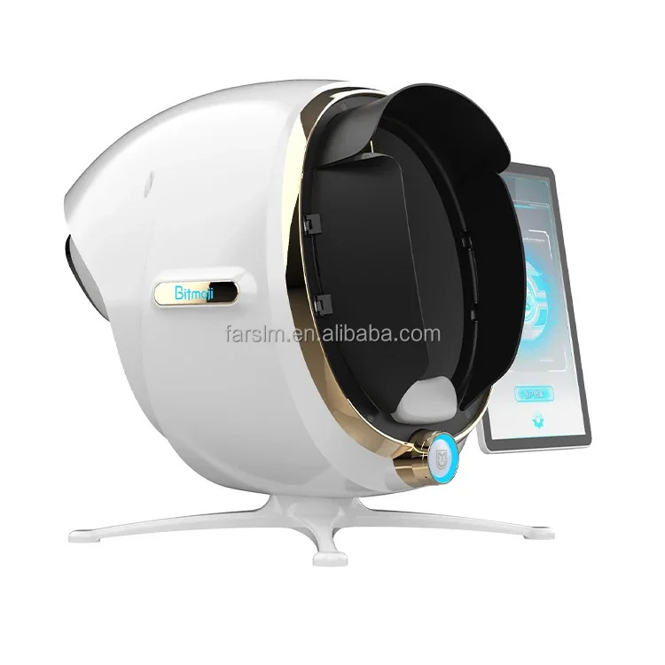 FARSLIM 7 In 1 MJ Portable AI Smart 3D visia Skin Analyzer Skin Test Magic Mirror Scanner Facial Home Use Skin Analyzer Machine