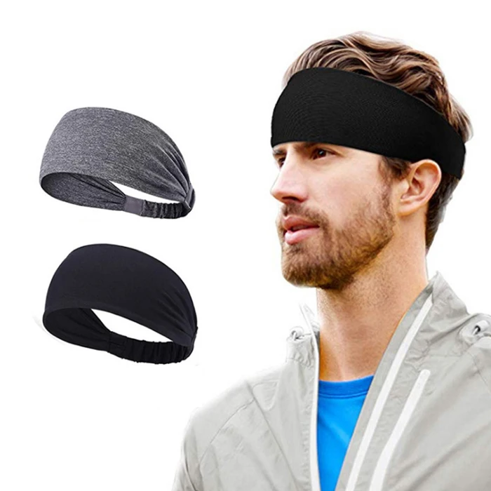 Sweat-proof Hair Bands for men and women Sports Headbands, fitness headscarf, sweat absorption, running Basketball yoga hair band, anti-sweat band 