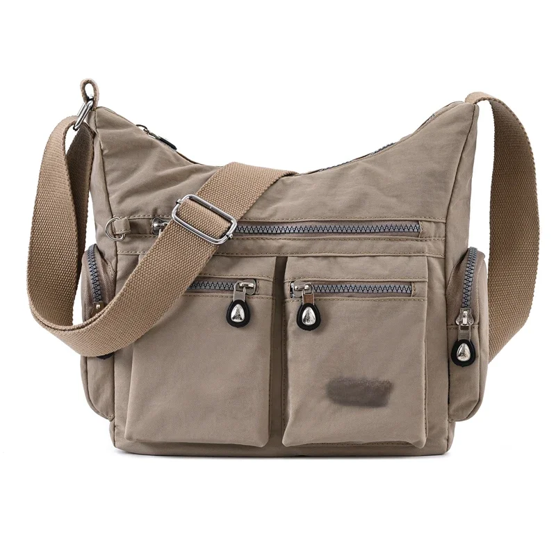 Damska torba na ramię nylonowa damska torba podróżna damska torba lekka torba CrossBody wysokiej jakości odporna na zużycie tkanina — zdjęcie 2