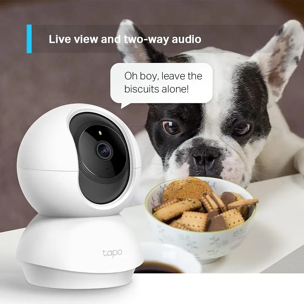 TPLink Tapo C210 Camera 2K UHD Night Vision 256GB Micro SD Supported Wifi Camera for Home Security
