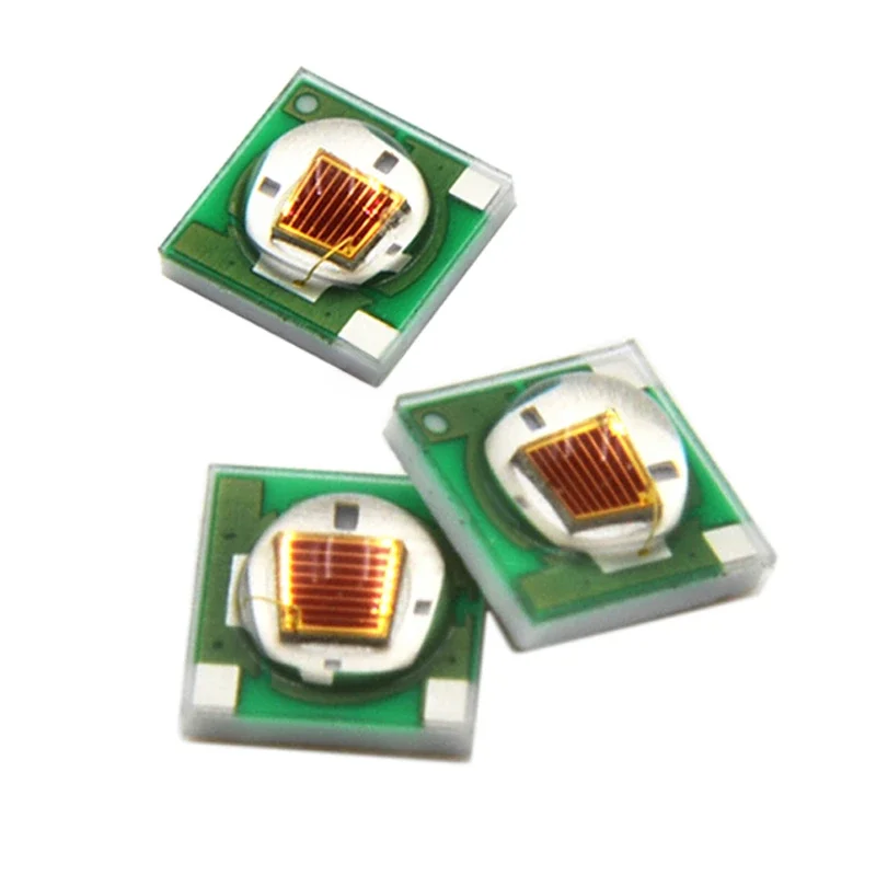 10-50 sztuk 1W 3W 3535 LED wysokiej dioda LED dużej mocy biały czerwony zielony niebieski Chip LED koraliki do latarki Biycle światła światła samochodowe — zdjęcie 2