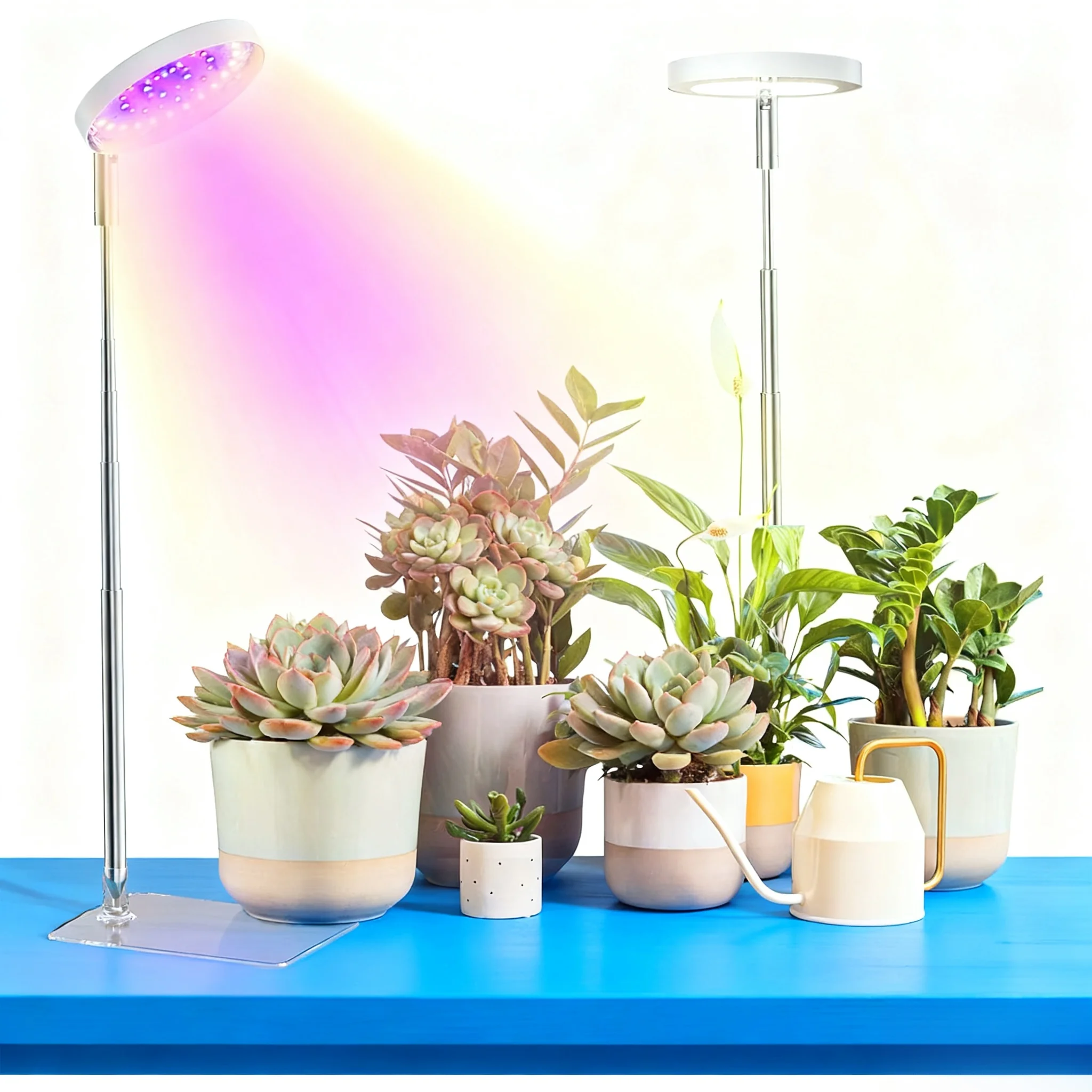 

Светильник для выращивания растений, полный спектр света для выращивания в помещении, регулируемый по высоте, таймер освещения для жениха, 10 уровней регулировки яркости, гидропонная теплица 3/9/12 часов