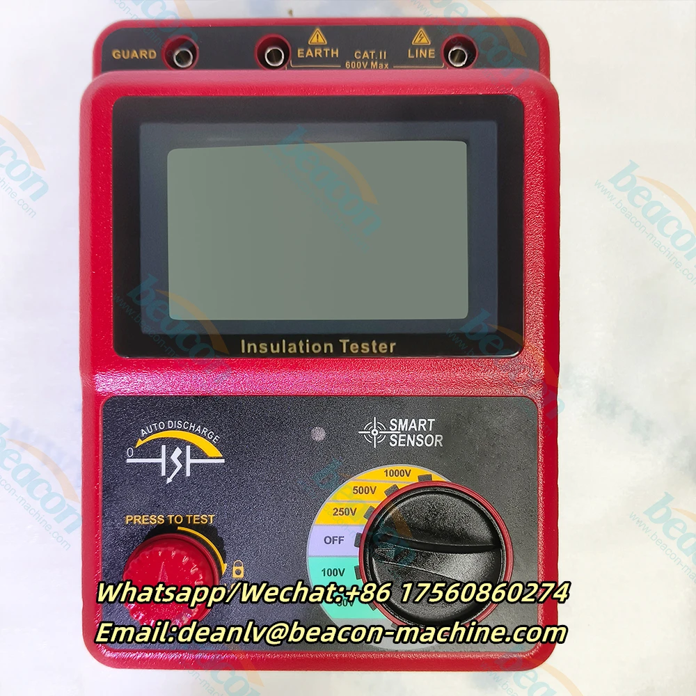 Newest Digital High Voltage Insulation Resistance Tester Common Rail Injector solenoid valve insulation table