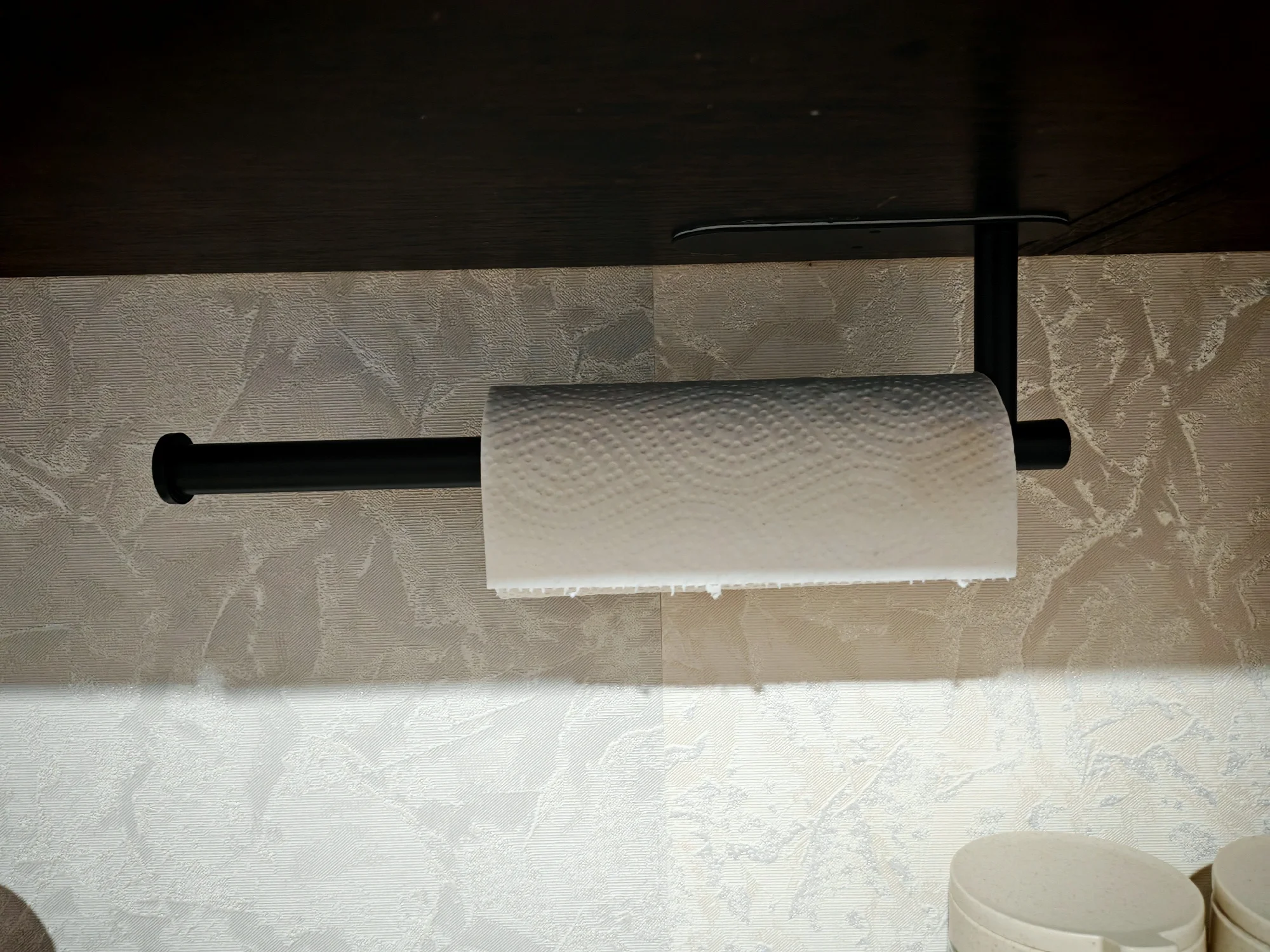 Kitchen Paper Towel Holder Adhesive Tissue Hanger Toilet Roll Paper Dispenser Cabinet Storage Napkin Rack Bathroom Accessories photo review