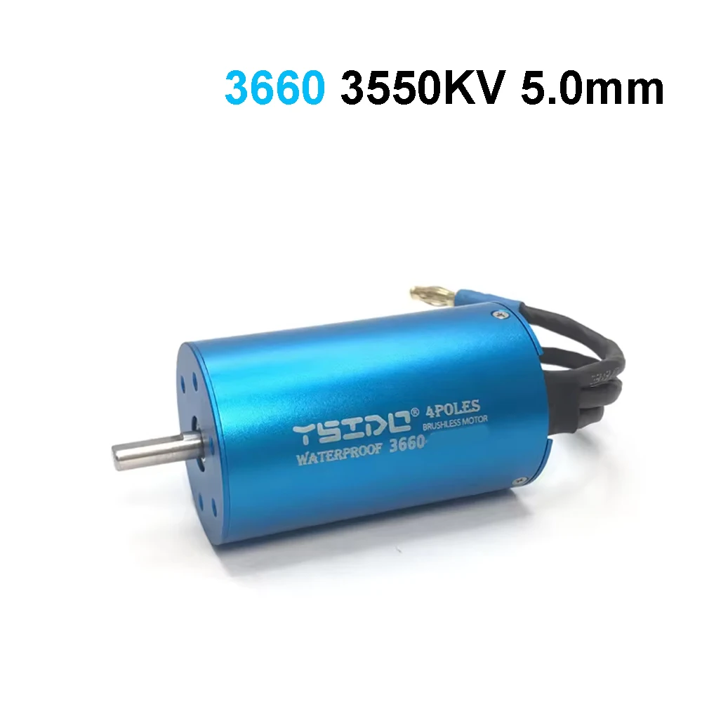 YSIDO 3650 3660 3665 3674 4500KV 5400KV Borstelloze Motor Waterdicht voor 1/10 1/12 Traxxas HSP RedCat Tamiya SCX10 RC Crawler Auto's