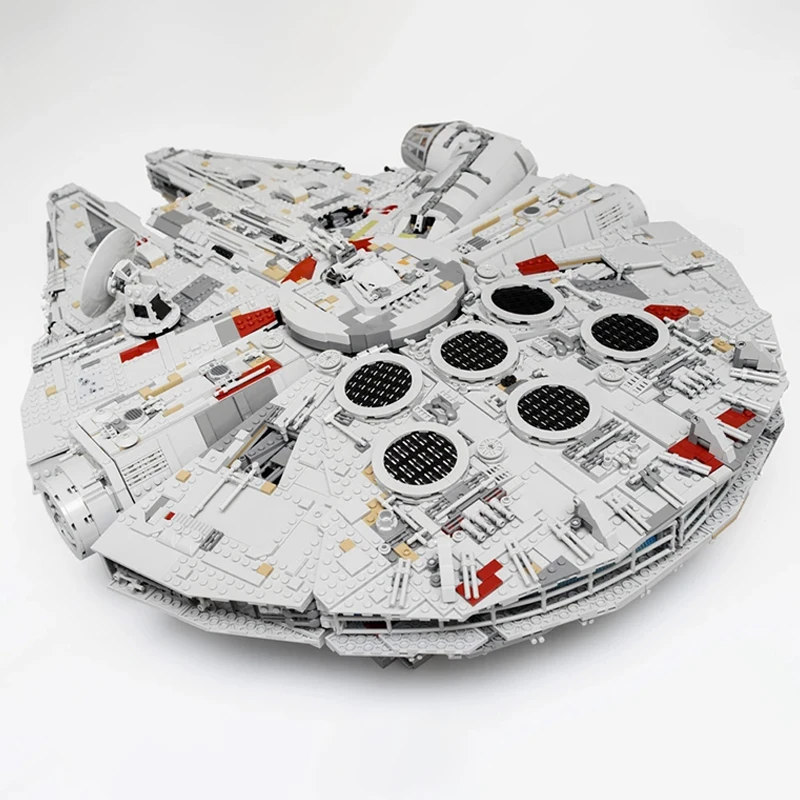 7541 pezzi Grande Nave Falcon Building Blocks Set Film FAI DA TE Giocattoli di Mattoni Per Adulti Compleanno Regalo Di Natale Compatibile Con 75192