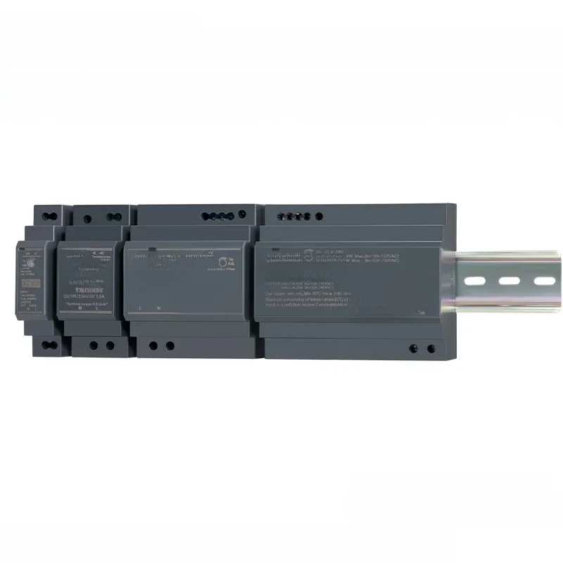 Alimentation de commutation sur Rail DIN série HDR, 15W 30W 60W 100W 150W 110V 220V AC/DC 12V 24V, transformateur SMPS Ultra-fin industriel