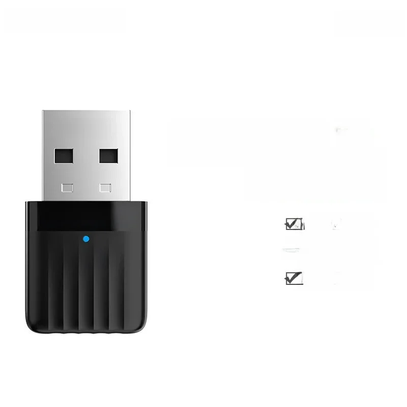 Wifi 6 adaptador mini usb wifi 6 dongle placa de rede 2.4ghz cle wi-fi lan adaptador driver livre pc