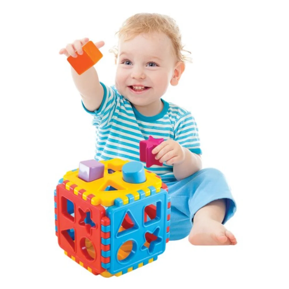 Shaped 18 Piece Puzzle Baby Fun Playtime Triangle Square Circle Star Four Colorful 2023 Toys Category Award Winner