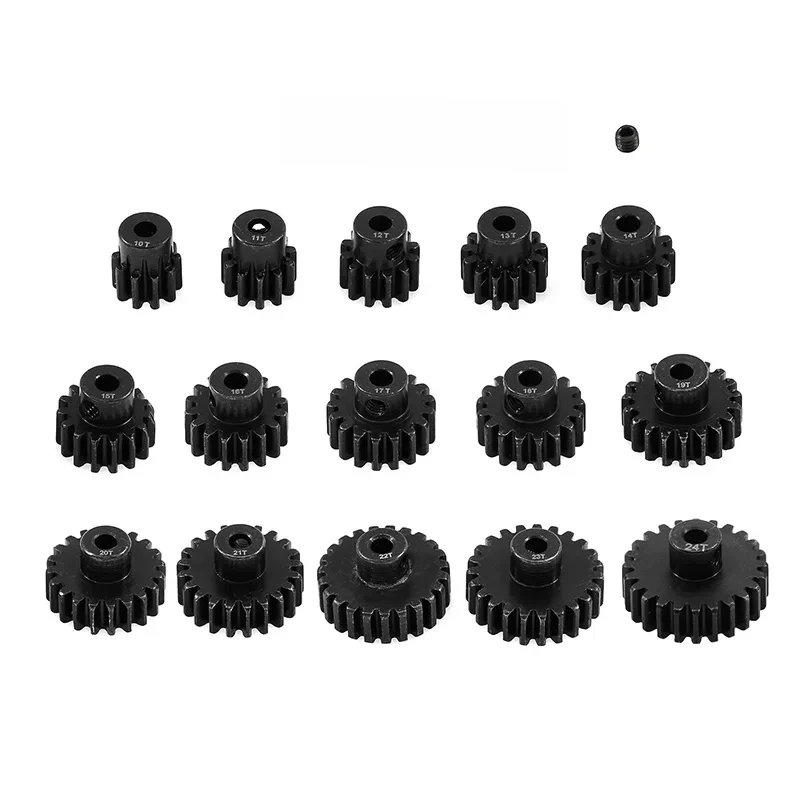 Engrenage de moteur 0.8M 32P 3.175mm en acier trempé, pignon pour voiture RC 1/10