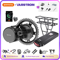 Bafang BBS02B BBS02 750W Mid Drive Motor Electric Bike Conversion Kit 48V 17.5Ah Lithium Battery with Luggage Rack EBike Kits