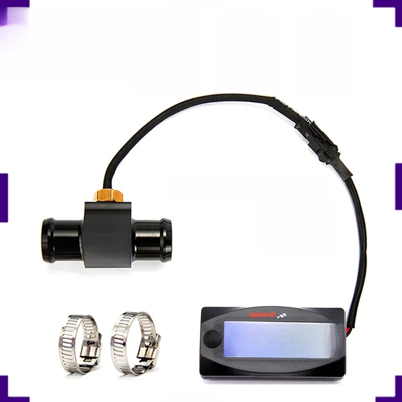 Upgrad Motorcycle koso LED Display MINI 3 w 1 metr Volt Volt woltomierz motocyklowy do uniwersalna rowerowa akcesoria — zdjęcie 2