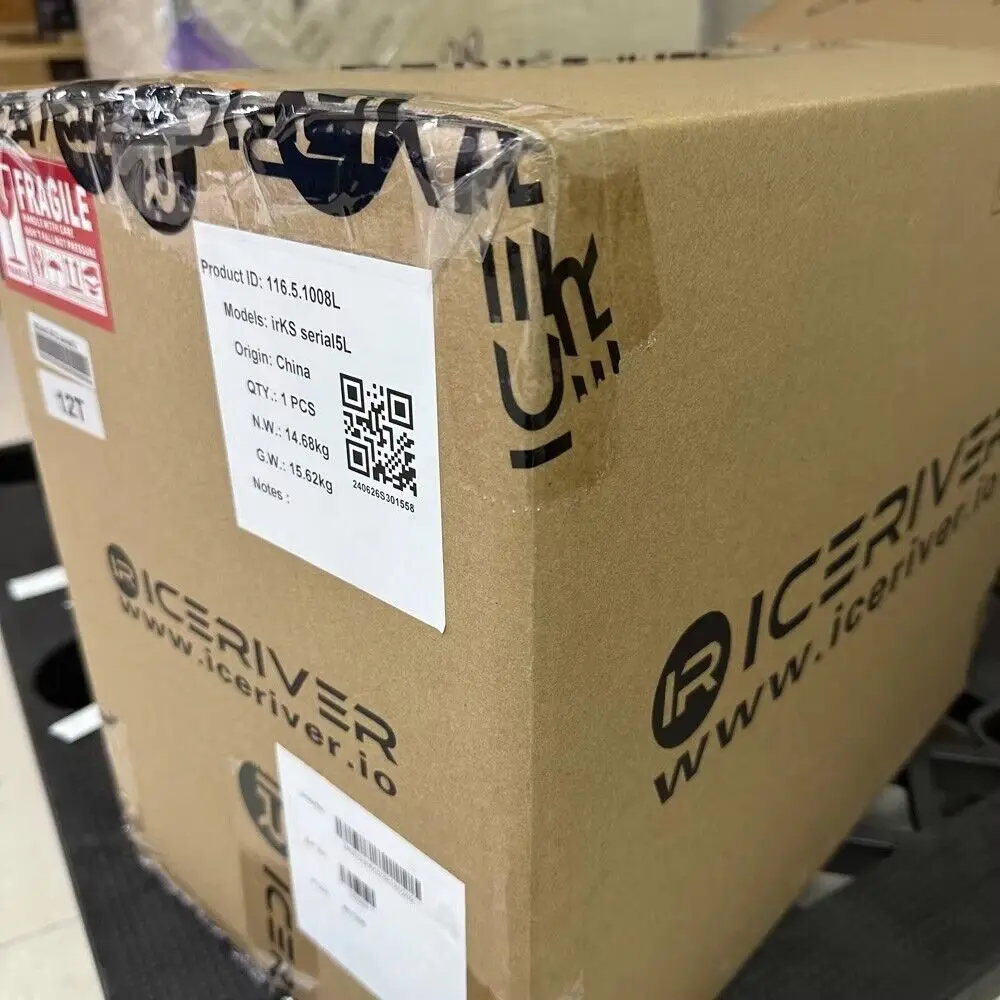 New ICERIVER KS5L 12T 3400W Mining KHeavyHash Algorithm Kaspa KAS Crypto Miner