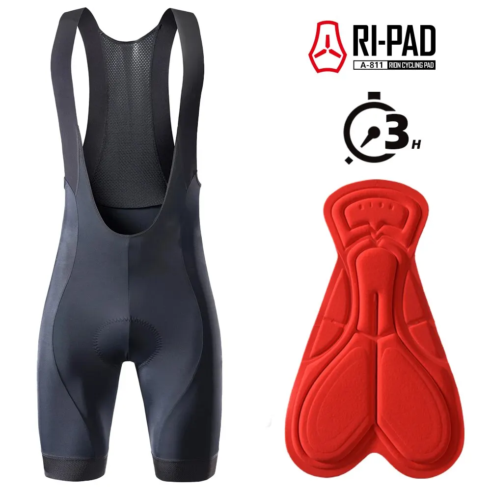 RION Hohe Qualität Klassische Männer Radfahren Trägerhose Fahrrad Culotte Ciclismo Fahrrad Hosen Pad MTB Kleidung Bretelle Hosenträger Dolomiti