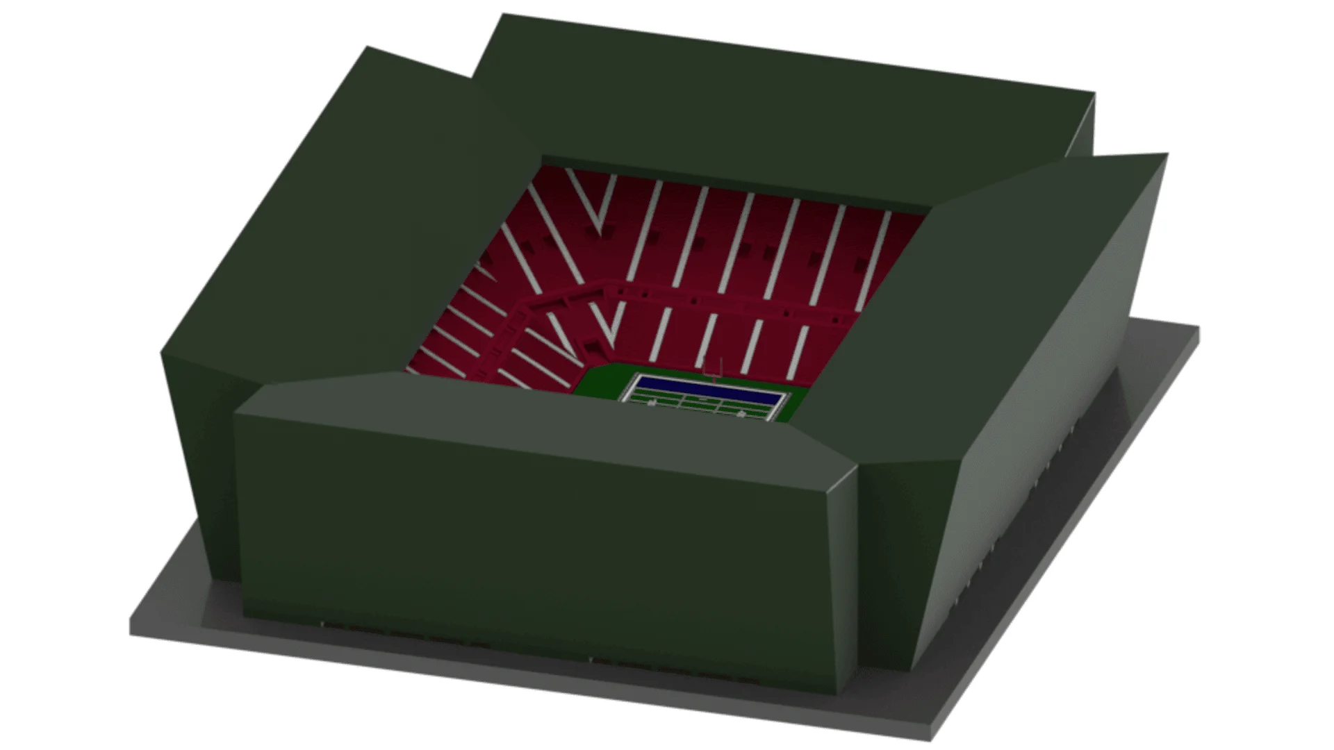 نموذج ملعب كرة القدم وكرة القدم ، S300 ، AAAI ، 02AA ، 01AA