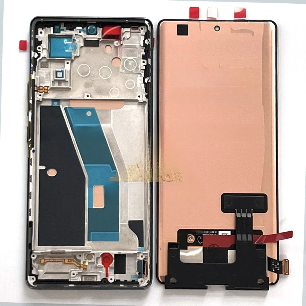 6,78 "oryginał AMOLED dla Tecno Spark 20 Pro Plus wyświetlacz LCD KJ7 ekran dotykowy Digitizer dla Infinix Spark20 Pro + Plus ramka — zdjęcie produktu 7