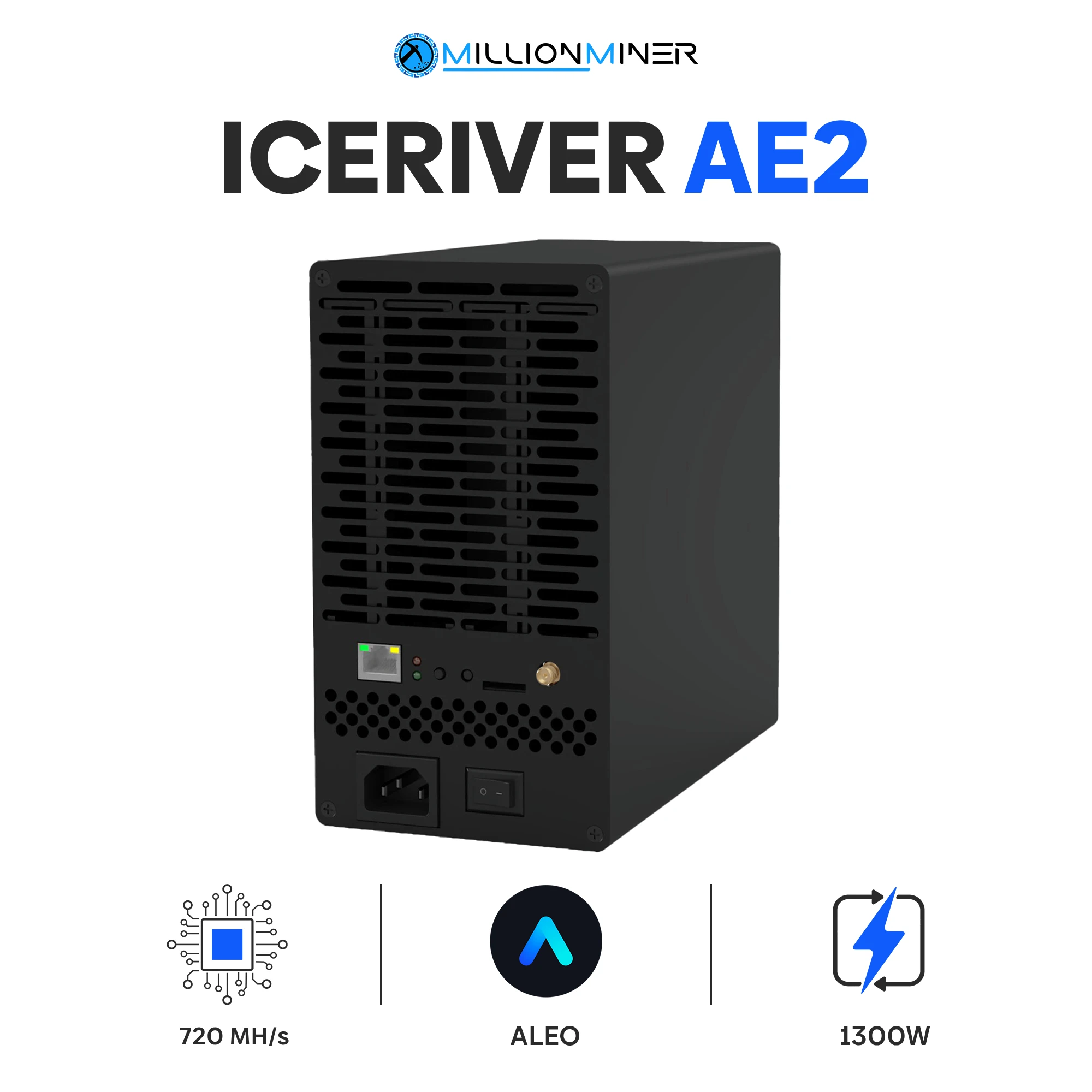 Oferta de estoque PCS! IceRiver ALEO AE2 (720Mh/s)