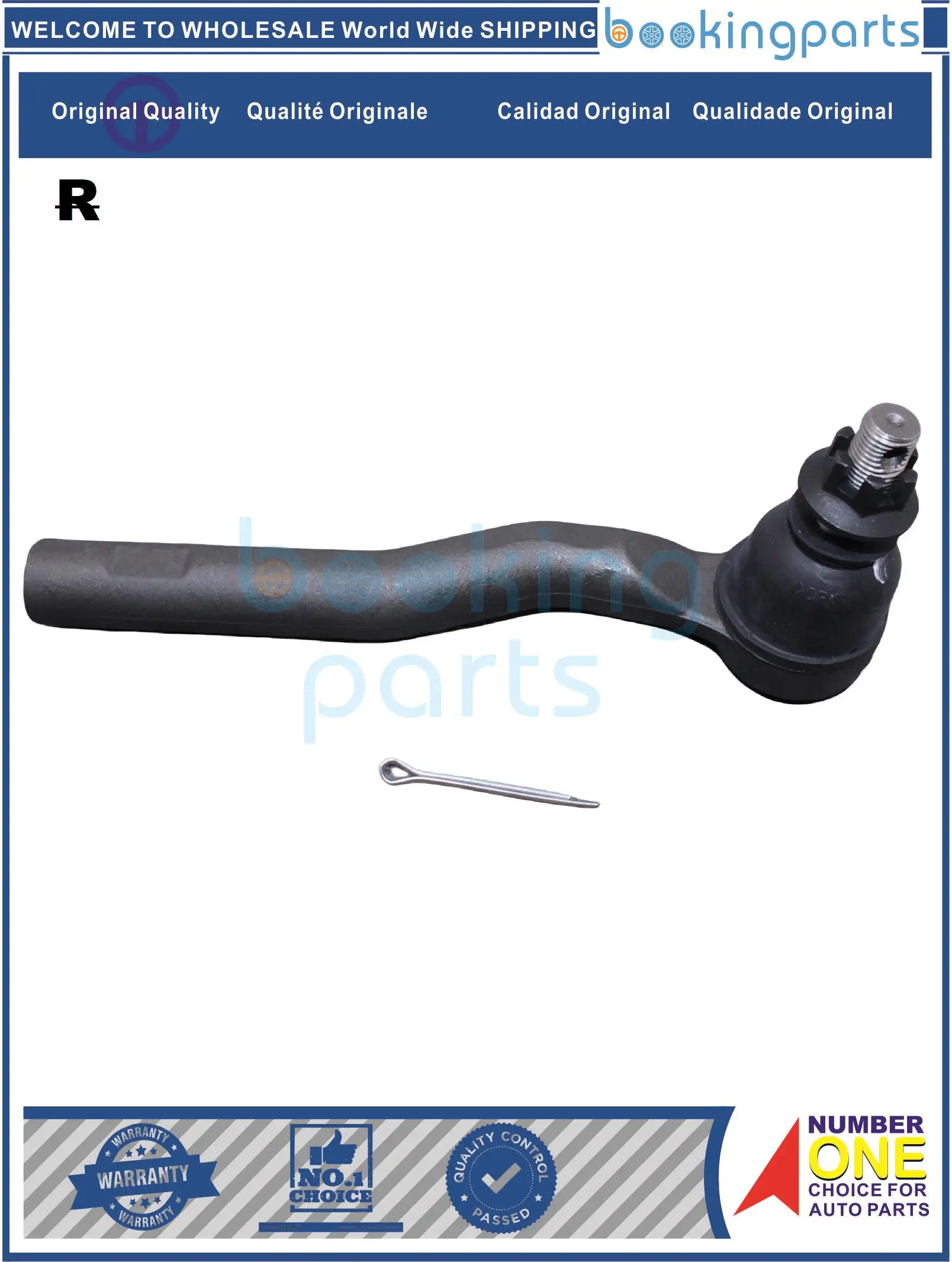 TRE91058(R),DA8A-32-280A,DA8A32280A,45046-WB002,45046WB002,45046-WB001,45046WB001 Tie Rod End For TOYOTA SCION/YARIS 15-, M2 14-