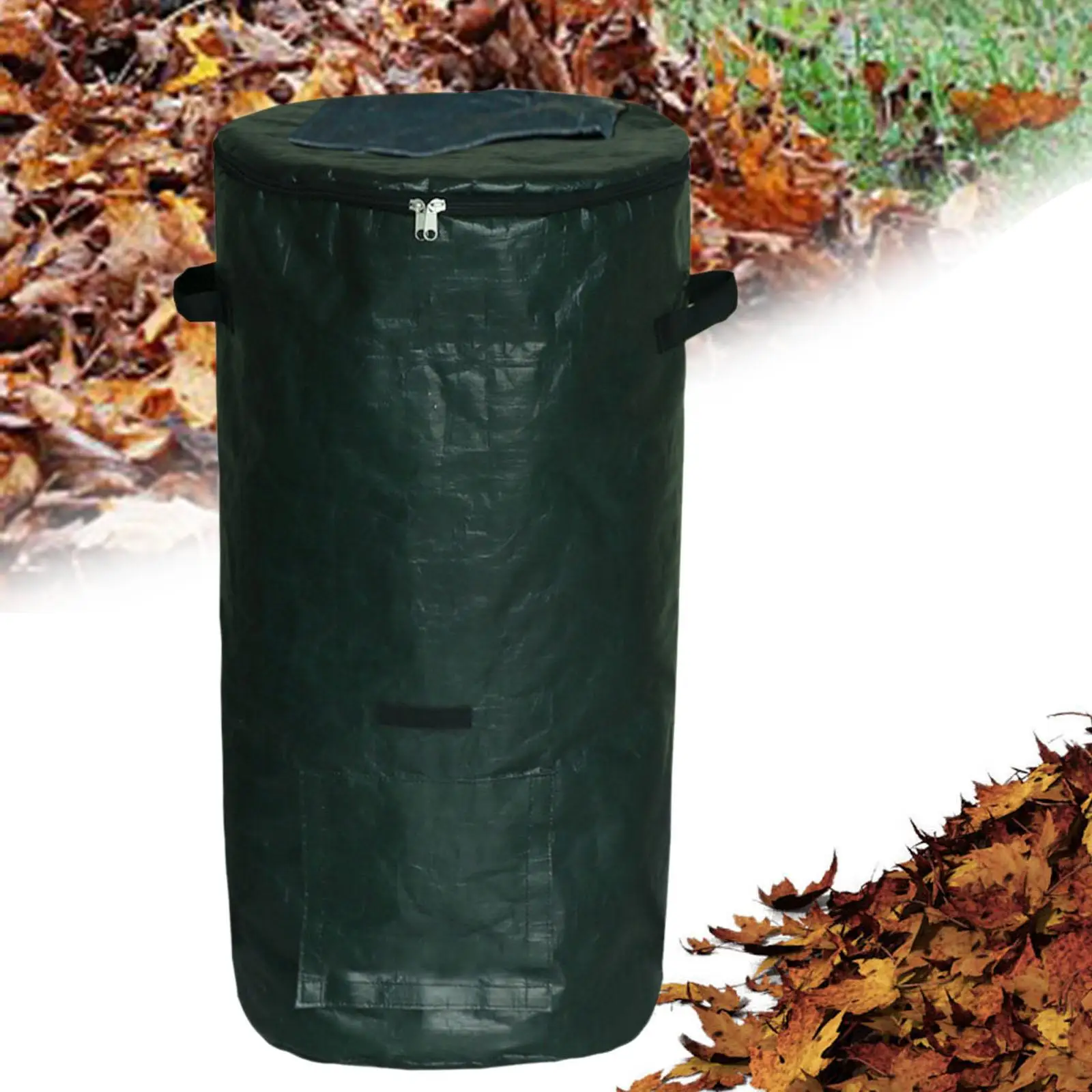 ساحة النفايات في الحديقة، صندوق سماد عالي التحمل للمطبخ المزرعة، منظم القمامة المنزلي، كيس تخزين متين