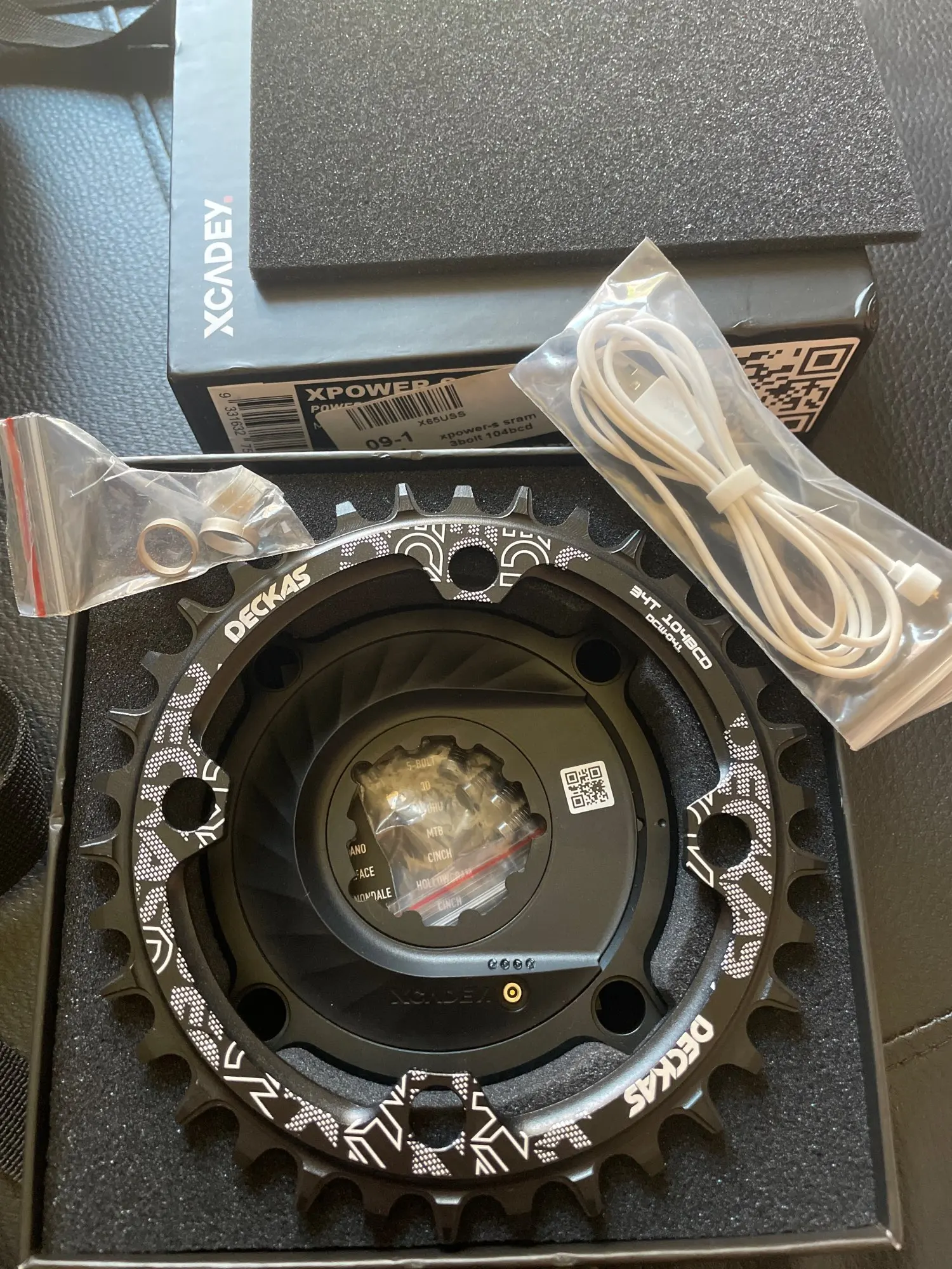 XCADEY XPOWER-S SRAM 3H 104BCD Power Meter | AliExpress