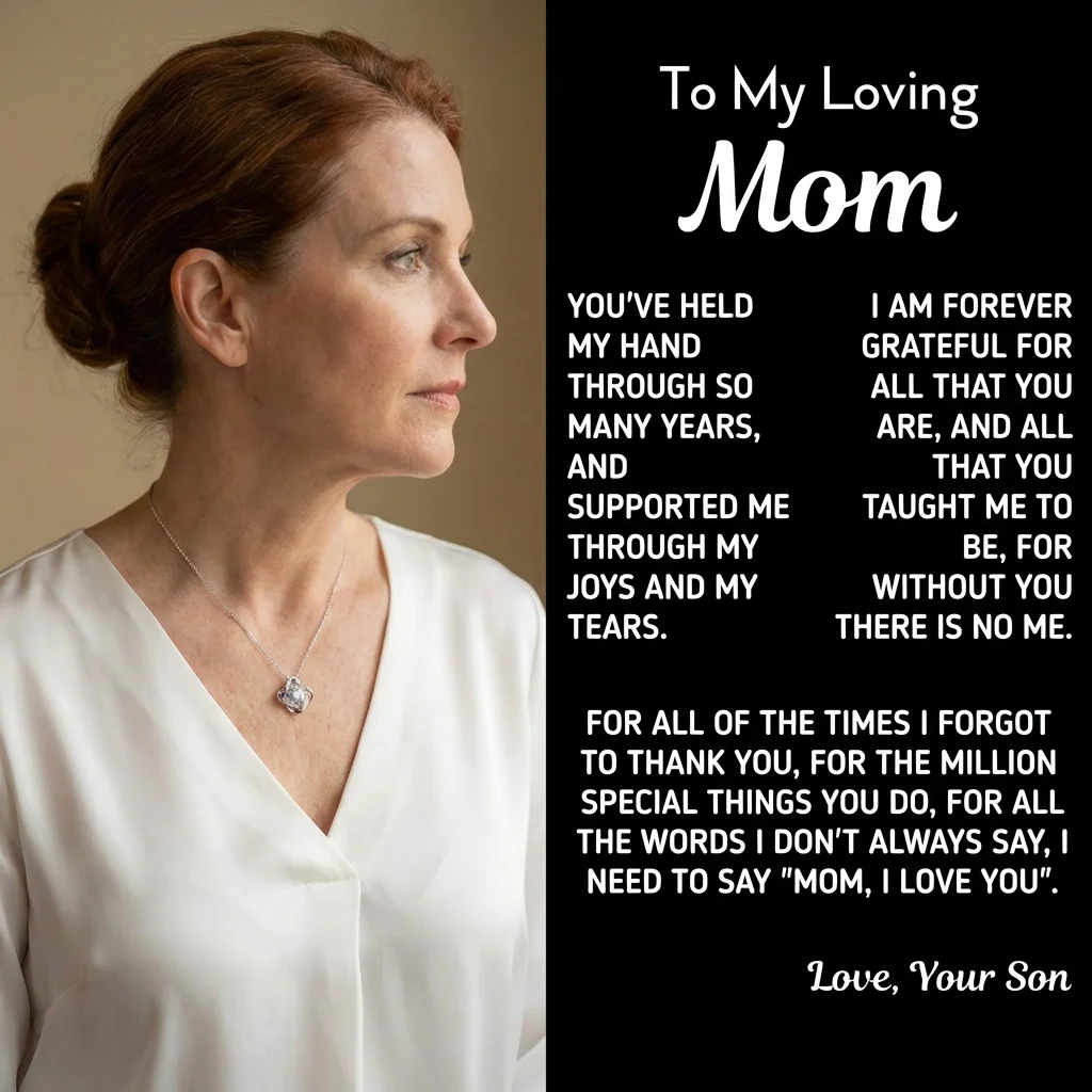 My Loving Mom Mother Gift From Son 