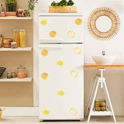 Fridge Door Decorative Film PVC Self Adhesive Sticker Wall Decor For Kids Room Living Room Cabinet DIY Geometric Home Ornament