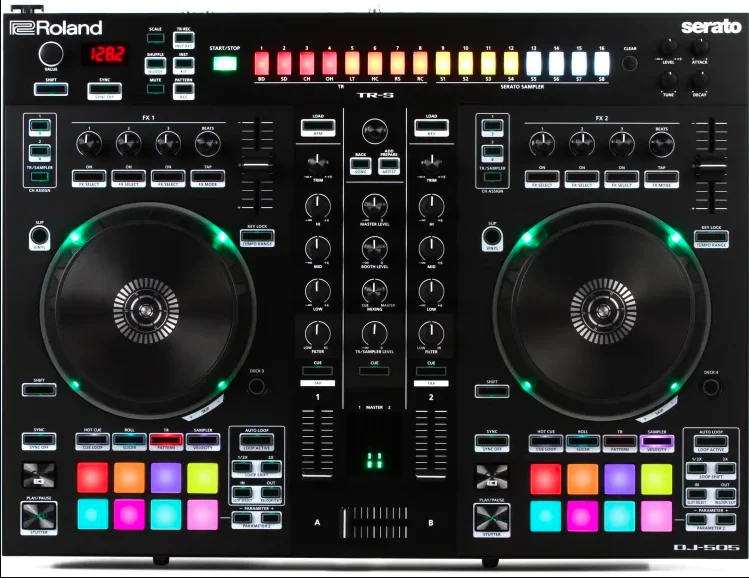 HOT SALE Roland DJ-505 2-deck Serato DJ Controller with Drum Machine new stock