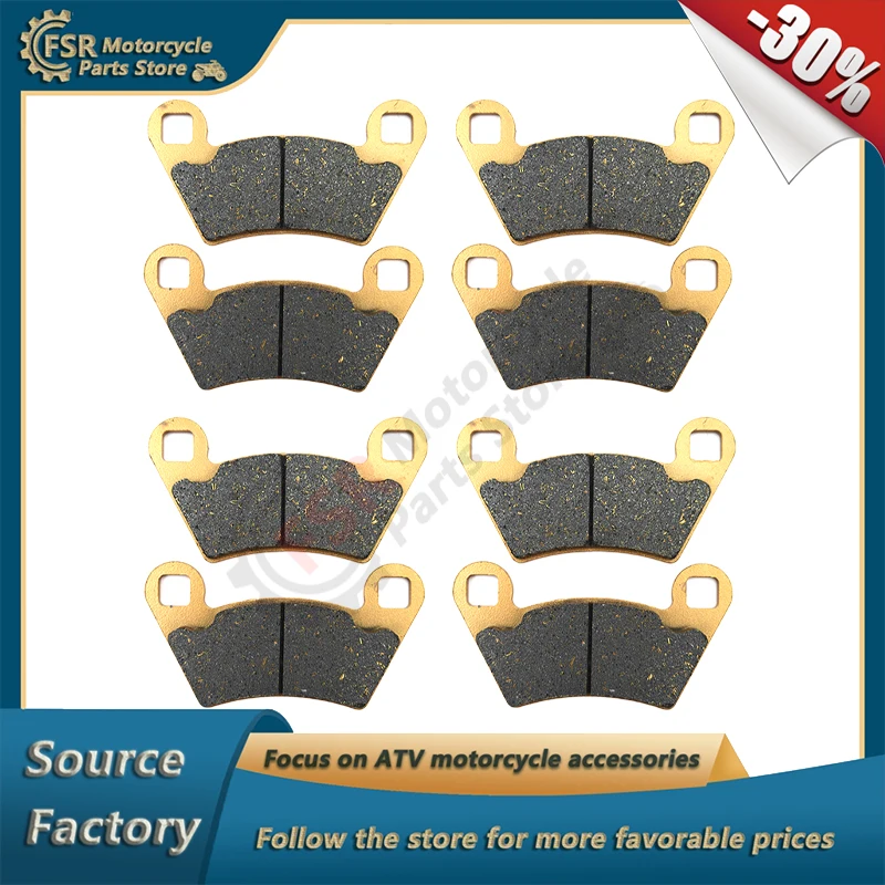 

4/2 set Brake Pad,Fits Polaris Ranger 400 500 570 800 900 1000 Sportsman RZR ,Part 2202413 2202097 1910672 1910514,Quad parts
