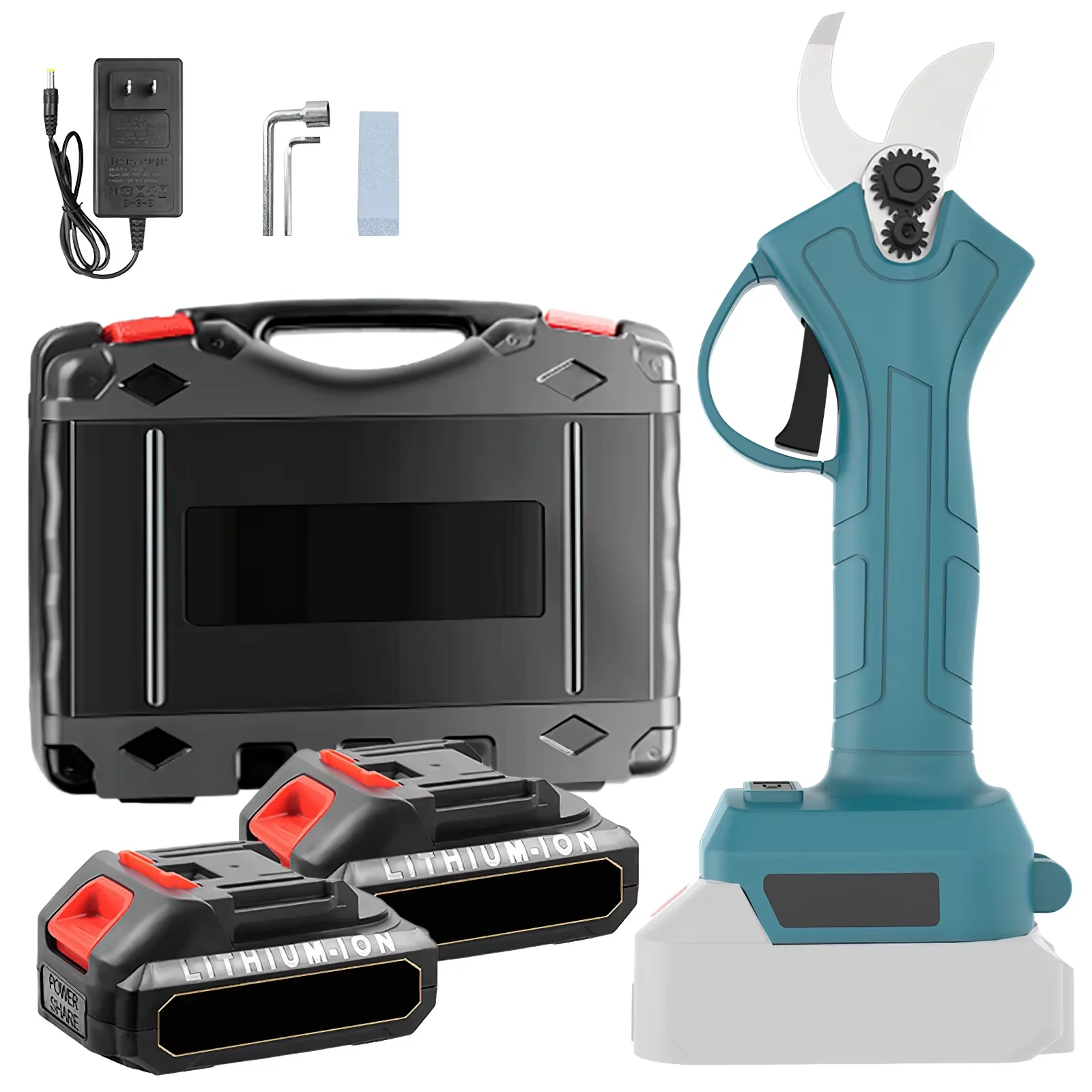 500W 25mm Brushless Electric potatore Shear Cordless ricaricabile albero da frutto Bonsai potatura rami strumento per Makita 18V batteria